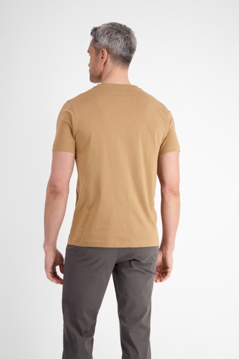 Lerros t-shirt/serafino 1/2 arm